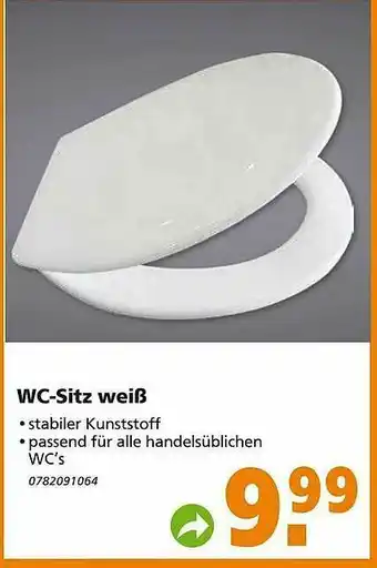 Globus Baumarkt Wc-sitz Weiß Angebot