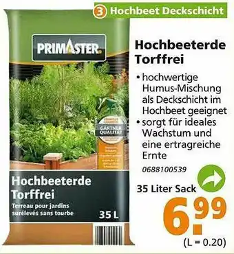 Globus Baumarkt Primaster Hochbeeterde Torffrei Angebot