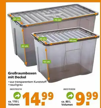 Globus Baumarkt Großraumboxen Mit Deckel Angebot