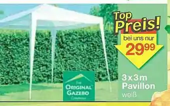 Jawoll 3x3 Pavillon Angebot