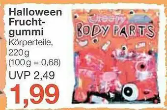 Jawoll Halloween Frucht Gummi Angebot