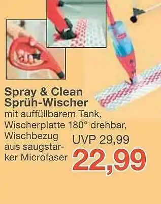 Jawoll Spray & Clean Sprüh-wischer Angebot