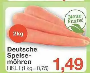 Jawoll Deutsche Speisemöhren Angebot