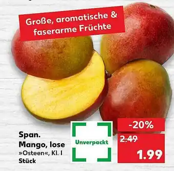 Kaufland Span. Mango, Lose Angebot