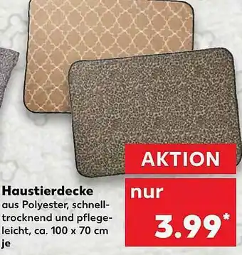 Kaufland Haustierdecke Angebot