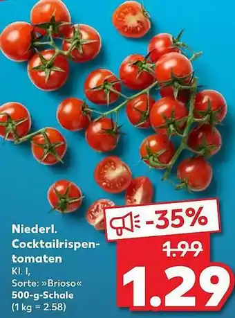 Kaufland Niederl. Cocktailrispen-tomaten Angebot