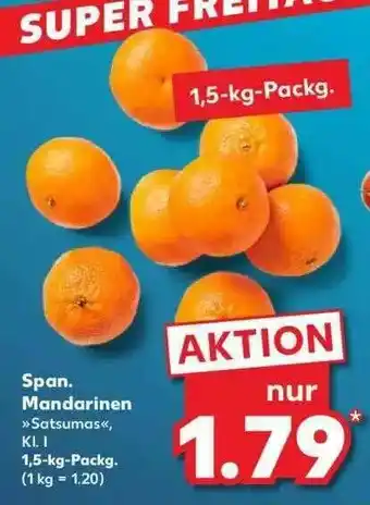 Kaufland Span. Mandarinen »satsumas« Angebot