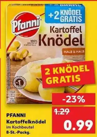 Kaufland Pfanni Kartoffelknödel Angebot