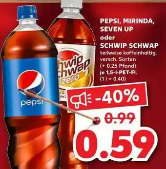 Kaufland Pepsi Mirinda Seven Up Oder Schwip Schwap Angebot