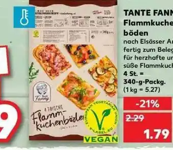 Kaufland Tanfe Fanny Flammkuchenböden Angebot