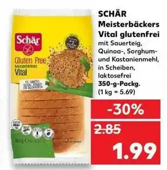 Kaufland Schär Meisterbäckers Vital Glutenfrei Angebot