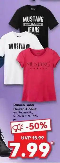 Kaufland Damen- Oder Herren-t-shirt Angebot