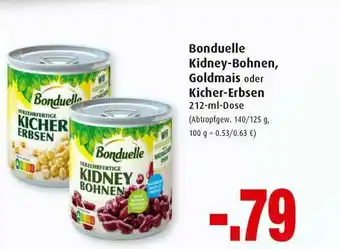 Markant Bonduelle Kidney-bohnen, Goldmais Oder Kicher-erbsen Angebot