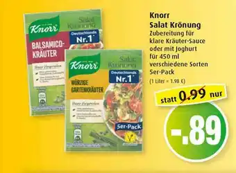 Markant Knorr Salat Krönung Angebot