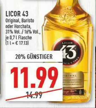 Marktkauf Licor 43 Angebot