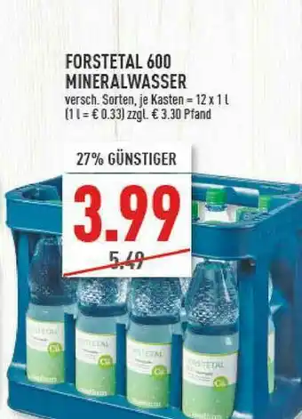 Marktkauf Forstetal 600 Minerawasser Angebot