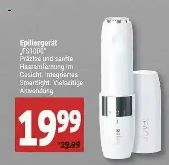 Marktkauf Epiliergerät „fs1000” Angebot