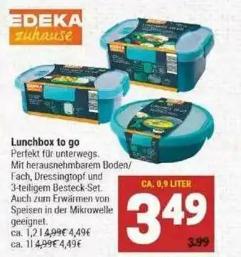 Marktkauf Lunchbox To Go Angebot