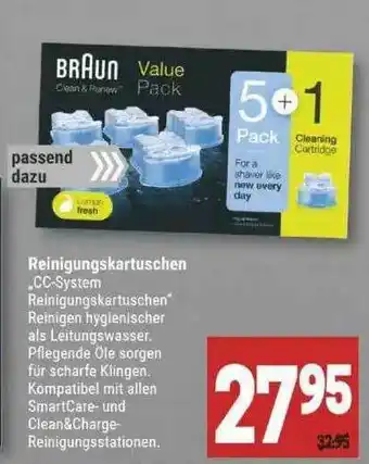 Marktkauf Reinigungskartuschen „cc-system” Braun Angebot