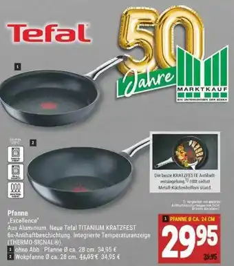 Marktkauf Tefal Pfanne „excellence” Angebot