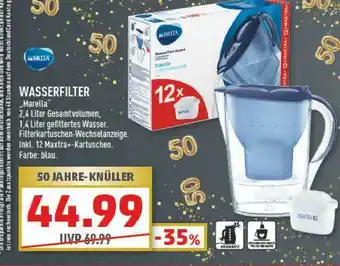 Marktkauf Wasserfilter „marella” Brita Angebot