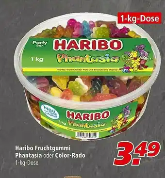 Marktkauf Haribo Fruchtgummi Phantasia Oder Color-rado Angebot