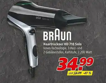 Marktkauf Braun Haartrockner Hd 710 Solo Angebot