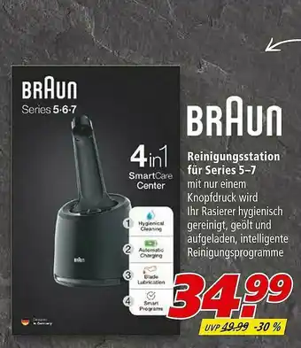 Marktkauf Braun Reinigungsstation Für Series 5-7 Angebot