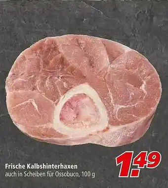 Marktkauf Frische Kalbshinterhaxen Angebot