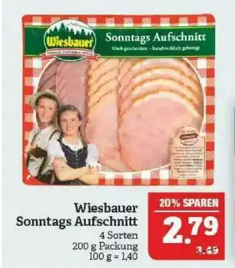 Marktkauf Wiesbauer Sonntags Aufschnitt Angebot