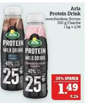 Marktkauf Arla Protein Drink Angebot