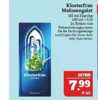 Marktkauf Klosterfrau Melissengeist Angebot