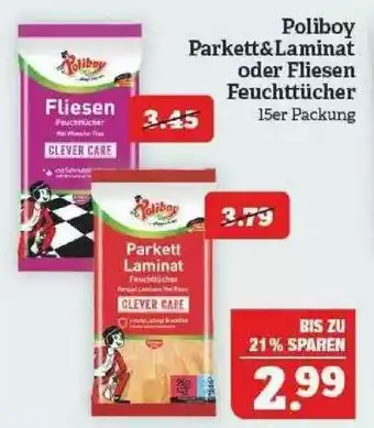 Marktkauf Poliboy Parkett&laminat Oder Fliesen Feuchttücher Angebot