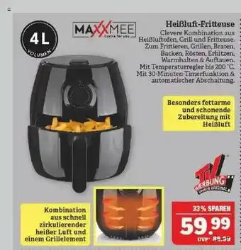 Marktkauf Heißluft-fritteuse Maxxmee Angebot