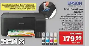Marktkauf Epson Multifunktions-drucker „eco Tank Et-2710” Angebot
