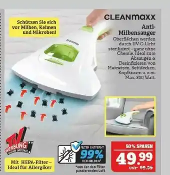 Marktkauf Cleanmaxx Anti-milbensauger Angebot