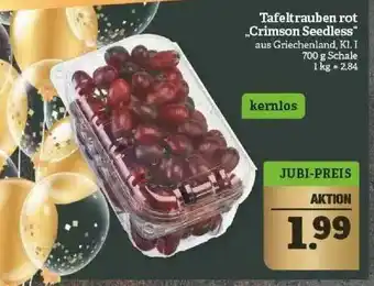 Marktkauf Tafeltrauben Rot „crimson Seedless” Angebot