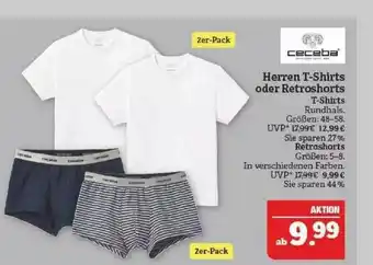 Marktkauf Herren T-shirts Oder Retroshorts Ceceba Angebot