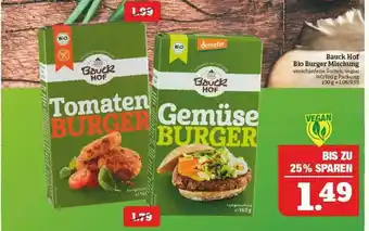 Marktkauf Bauck Hof Bio Burger Mischung Angebot