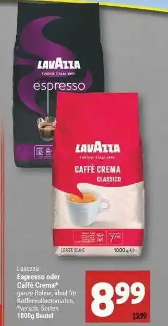 Marktkauf Lavazz Espresso Oder Caffè Crema Angebot