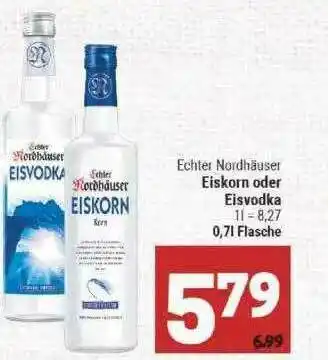 Marktkauf Echter Nordhäuser Eiskorn Oder Eisvodka Angebot