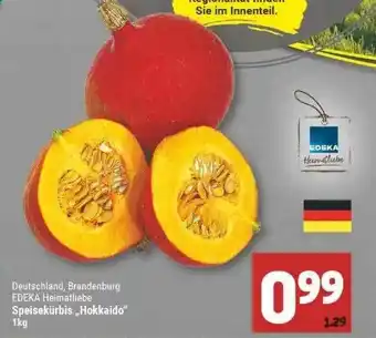 Marktkauf Deutschland Brandenburg Edeka Heimatliebe Speisekürbis „hokkaido” Angebot