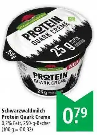 Marktkauf Schwarzwaldmilch Protein Quark Creme Angebot