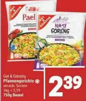 Marktkauf Gut & Günstig Pfannengerischte Angebot