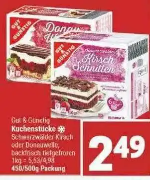 Marktkauf Gut & Günstig Kuchenstücke Angebot