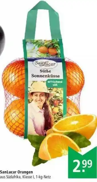 Marktkauf Sanlucar Orangen Angebot