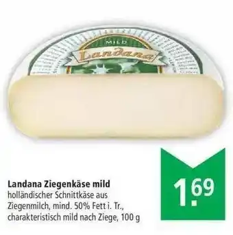 Marktkauf Landana Ziegenkäse Mild Angebot