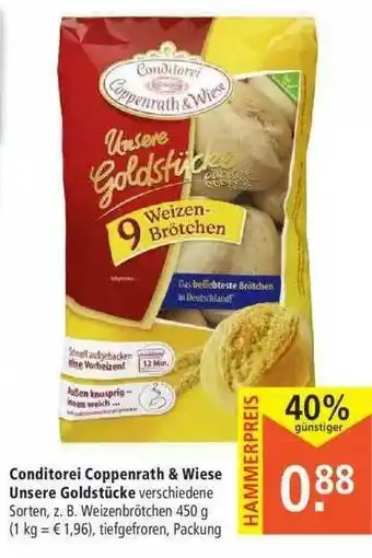 Marktkauf Conditorei Coppenrath & Wiese Unsere Goldstücke Angebot