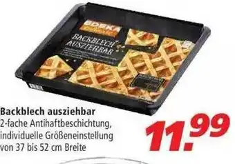 Marktkauf Backblech Ausziehbar Angebot