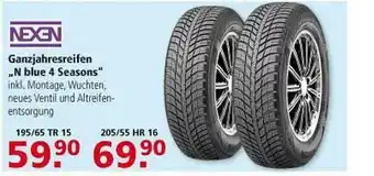 Multi Markt Nexen Ganzjahresreifen „n Blue 4 Seasons” Angebot